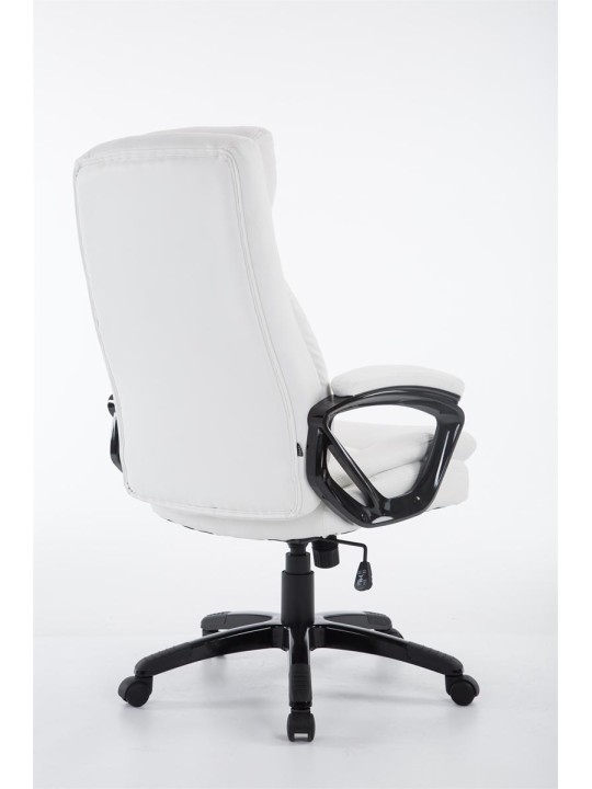 Silla de oficina Platón, blanco