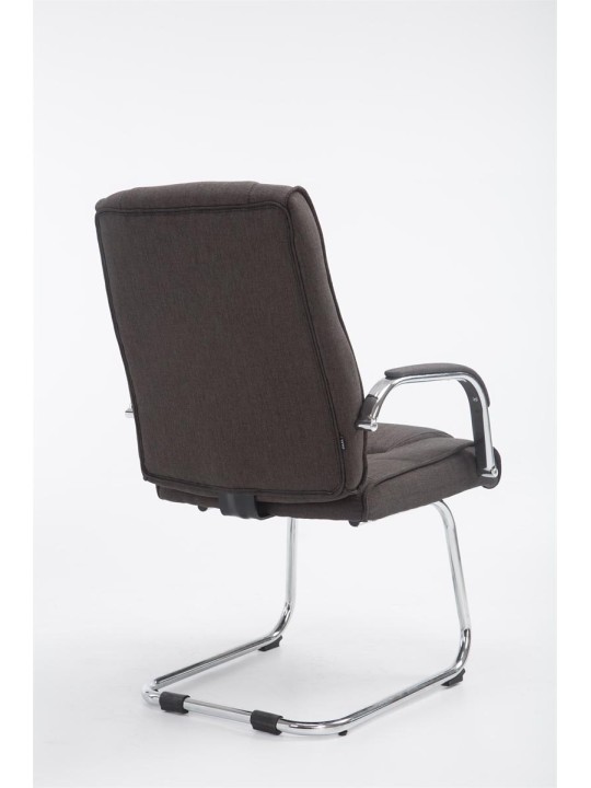 Silla de visita tela Attila, gris oscuro Silla de visita tela Attila, gris oscuro