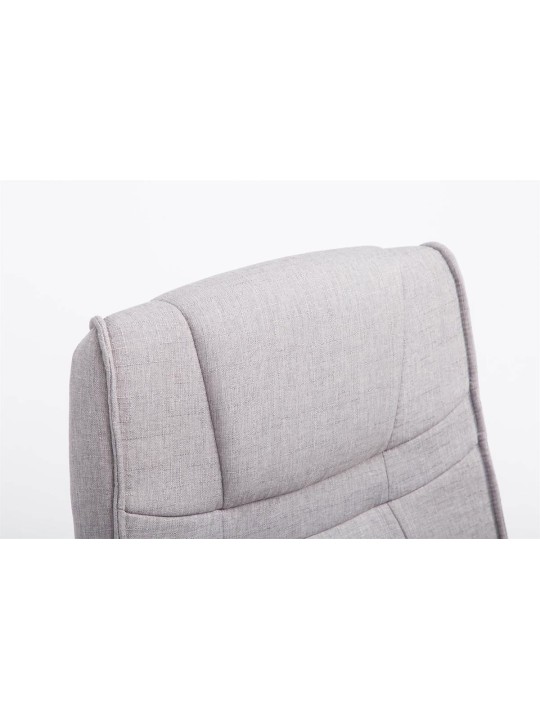 Silla de visita tela Attila, gris Silla de visita tela Attila, gris