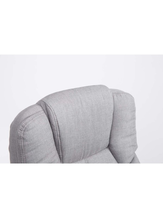 Silla de oficina BIG Xanthos tela V2, gris