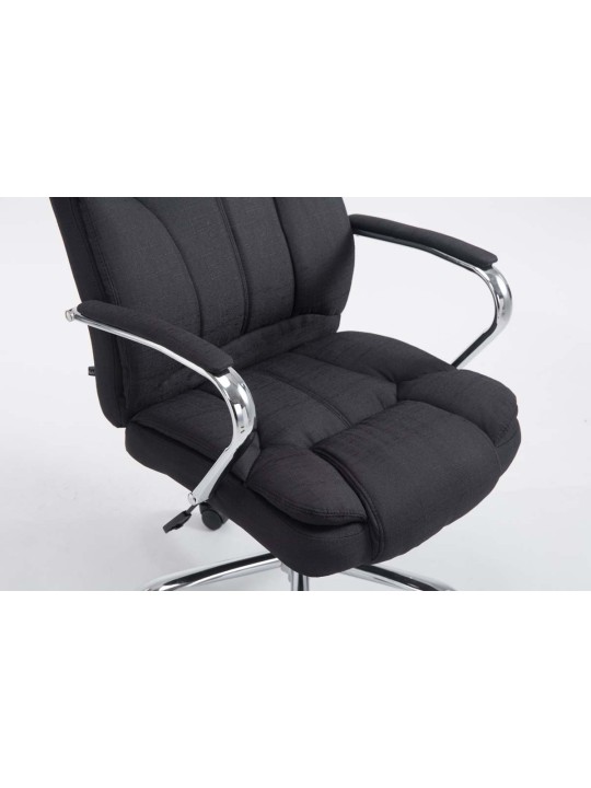 Silla de oficina BIG Xanthos tela V2, negro