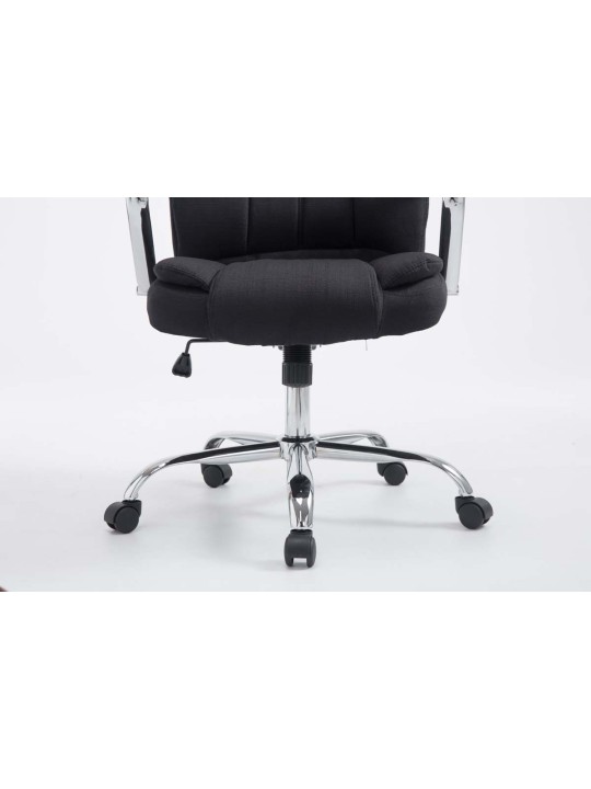 Silla de oficina BIG Xanthos tela V2, negro