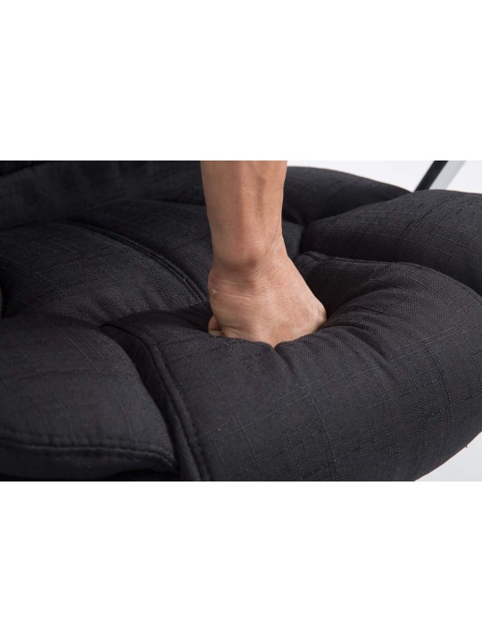 Silla de oficina BIG Xanthos tela V2, negro