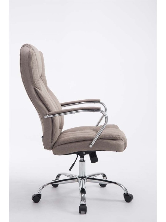 Silla de oficina BIG Xanthos tela V2, taupe