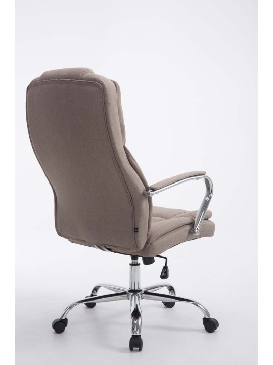 Silla de oficina BIG Xanthos tela V2, taupe
