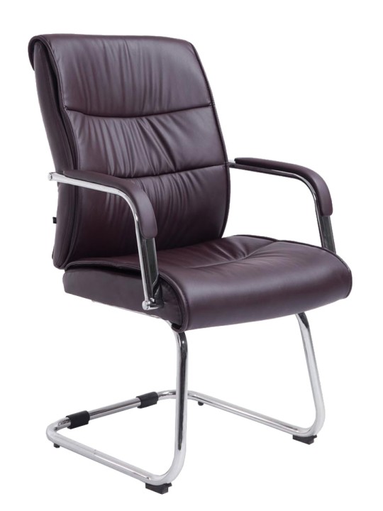 Silla de visita Sievert, marrón Silla de visita Sievert, marrón