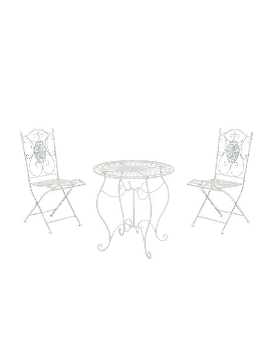 Grupo de asientos Aldeano, blanco antiguo Grupo de asientos Aldeano, blanco antiguo