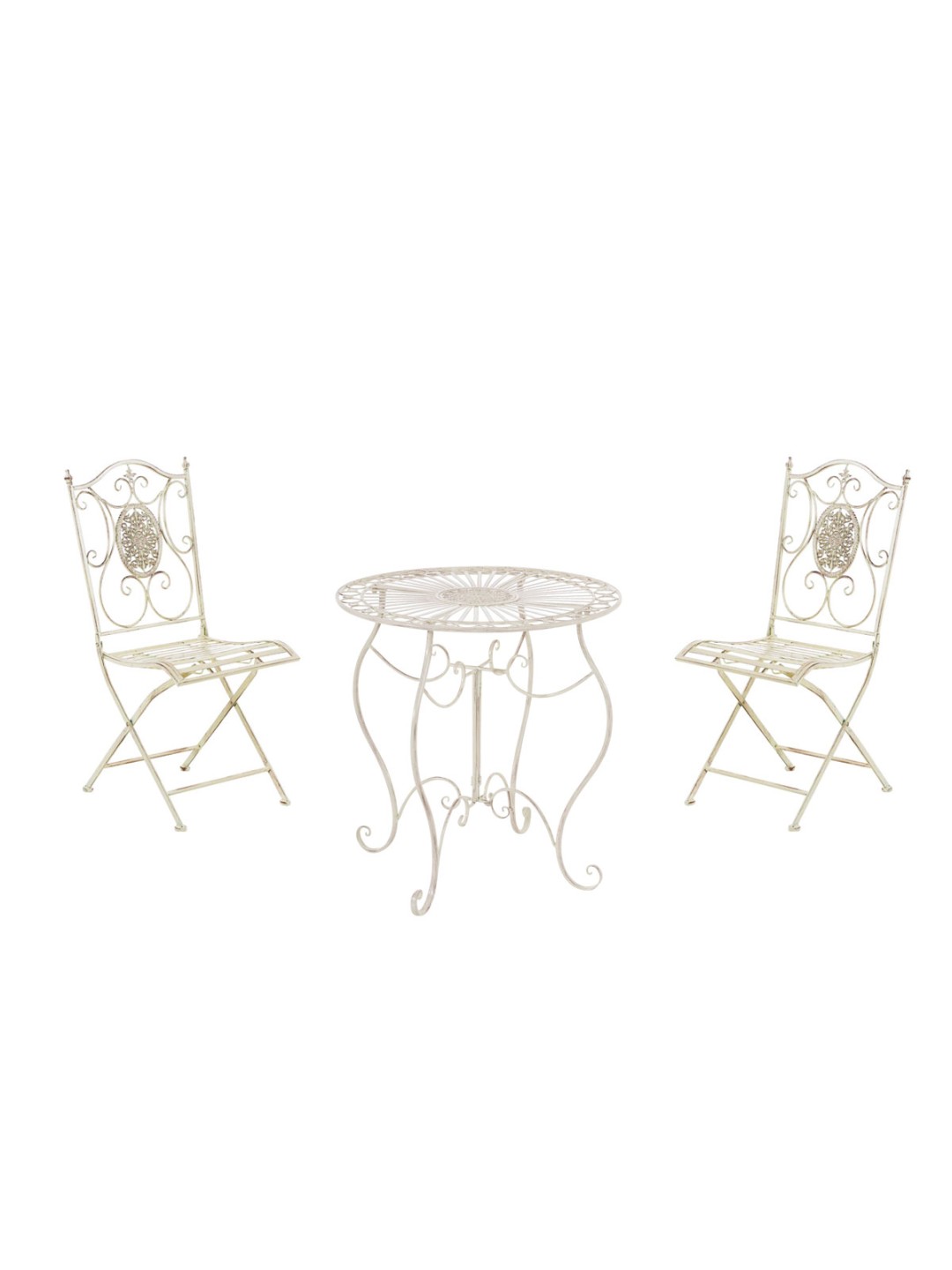 Grupo de asientos Aldeano, crema antiguo