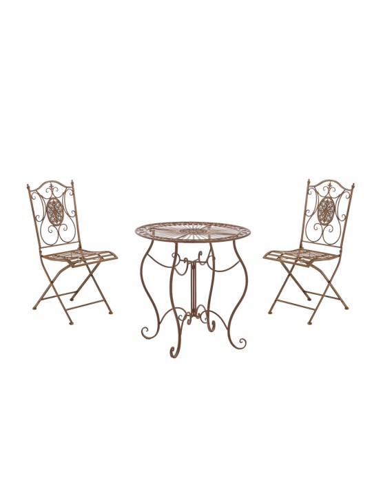 Grupo de asientos Aldeano, marrón antiguo Grupo de asientos Aldeano, marrón antiguo