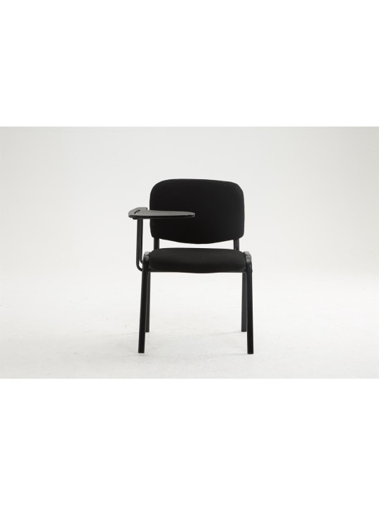 Silla Ken con mesa plegable de tela, negro Silla Ken con mesa plegable de tela, negro