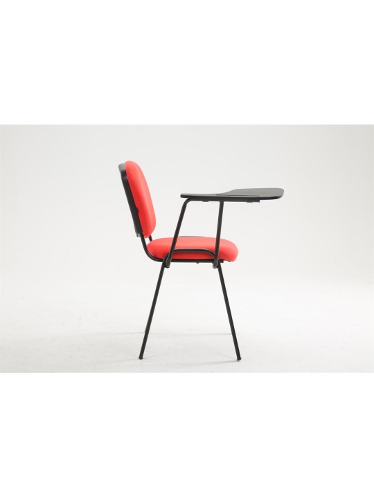 Silla Ken con mesa plegable de tela, rojo Silla Ken con mesa plegable de tela, rojo