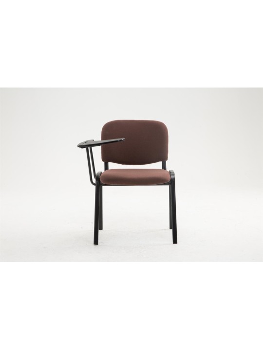 Silla Ken con mesa plegable de tela, marrón Silla Ken con mesa plegable de tela, marrón