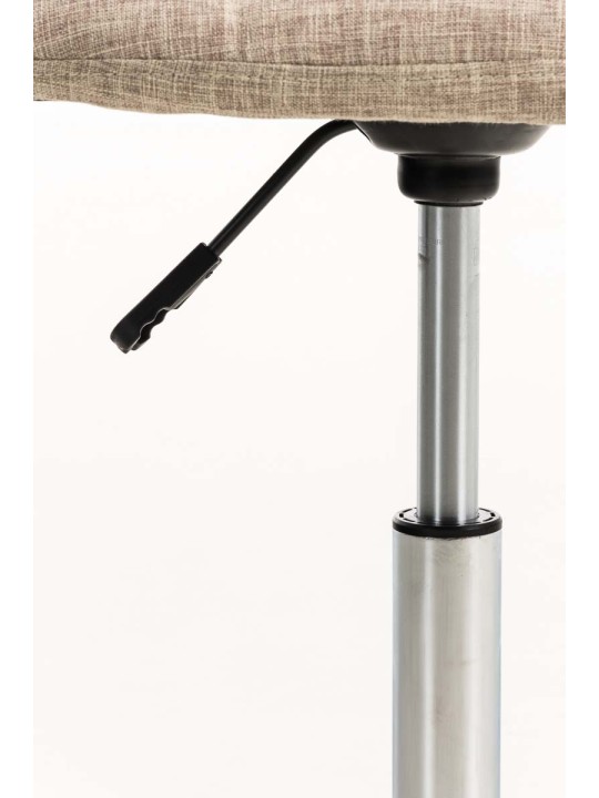 Silla de oficina Emil tela, crema Silla de oficina Emil tela, crema