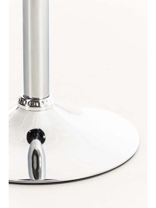 Silla Emil símil piel, crema