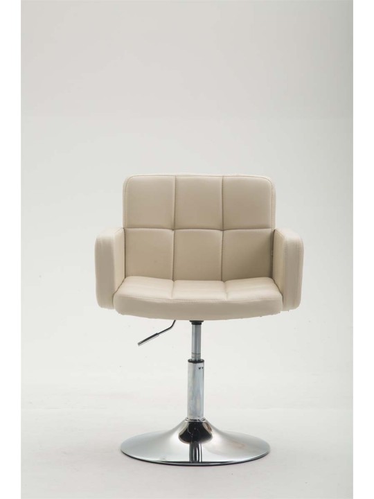 Tumbona Los Angeles polipiel, crema Tumbona Los Angeles polipiel, crema