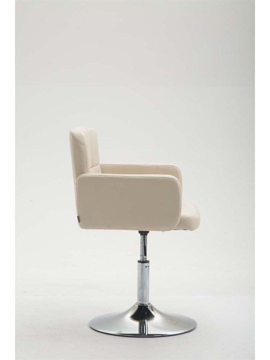 Tumbona Los Angeles polipiel, crema Tumbona Los Angeles polipiel, crema