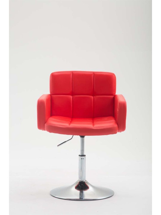 Tumbona Los Angeles polipiel, rojo Tumbona Los Angeles polipiel, rojo