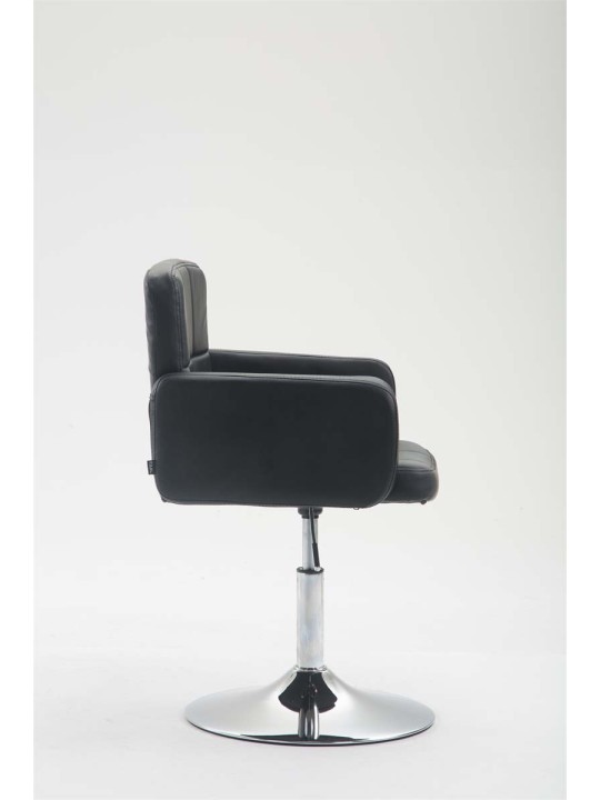 Tumbona Los Angeles polipiel, negro Tumbona Los Angeles polipiel, negro