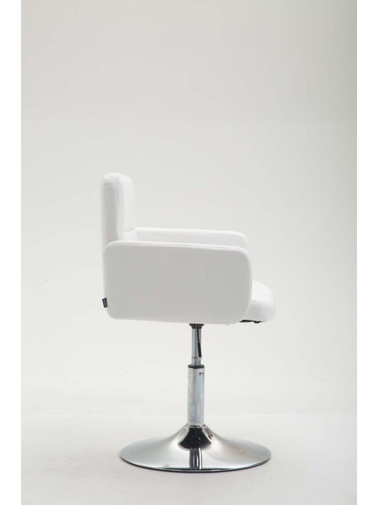 Tumbona Los Angeles polipiel, blanco