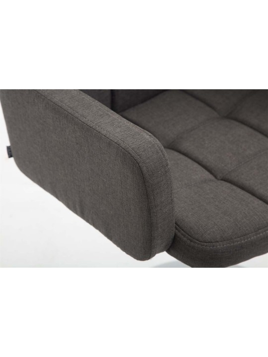 Tumbona tela Los Ángeles, gris oscuro