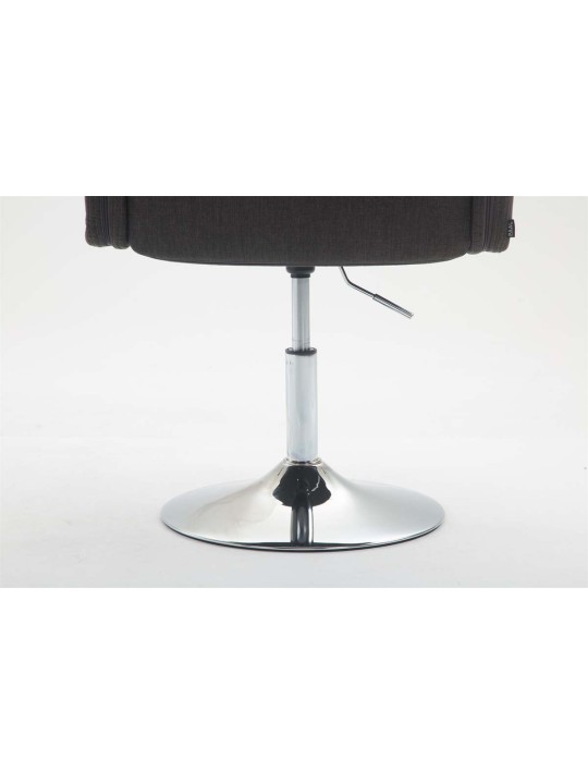 Tumbona tela Los Ángeles, gris oscuro