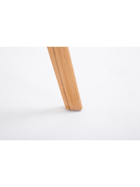 Taburete de bar Metz plástico Natura, negro