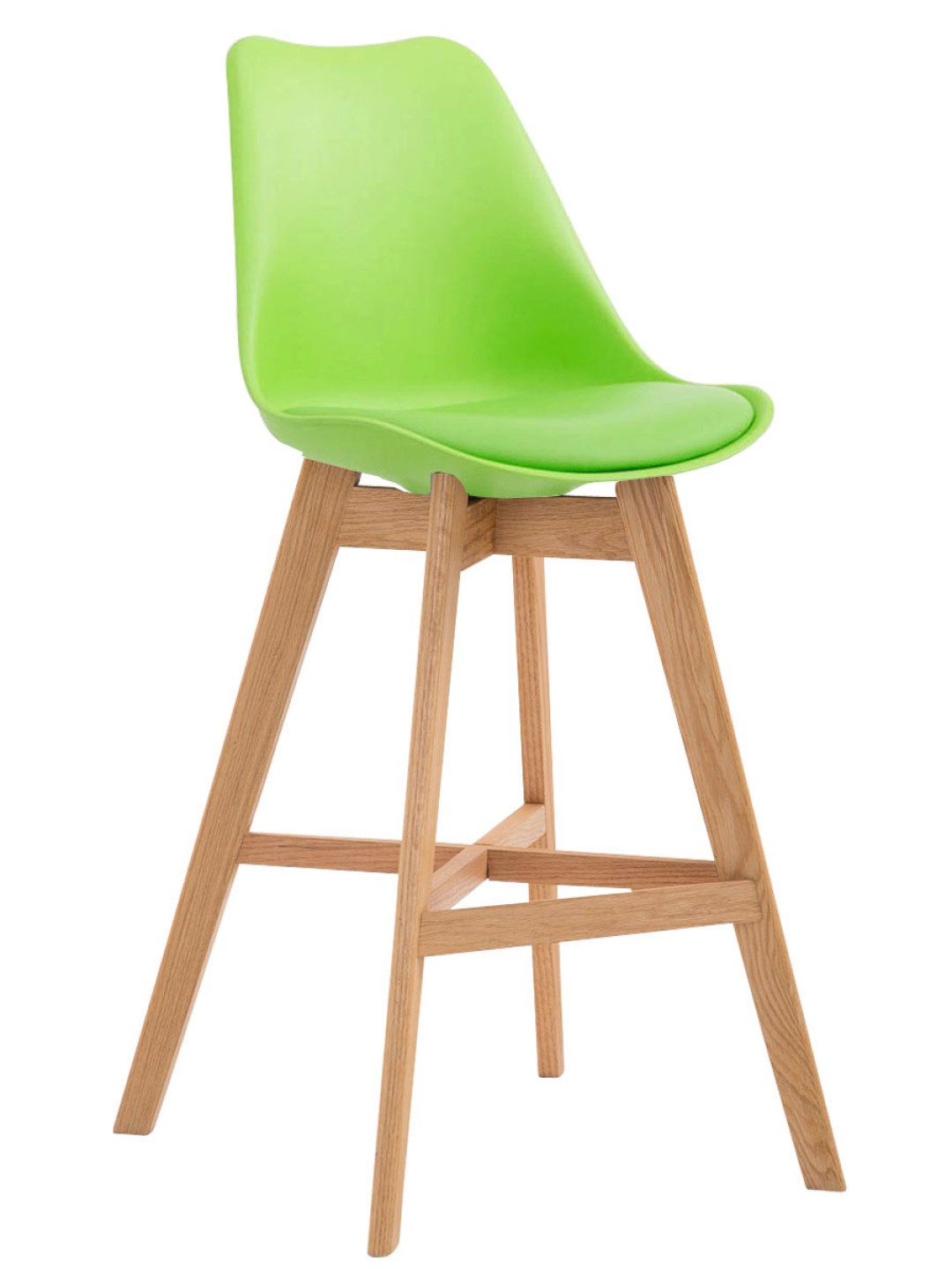 Taburete de bar Cannes plástico Natura, verde