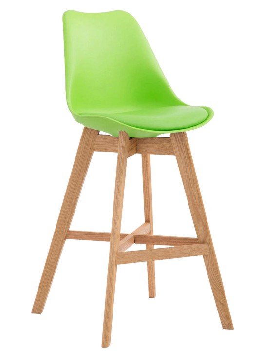 Taburete de bar Cannes plástico Natura, verde