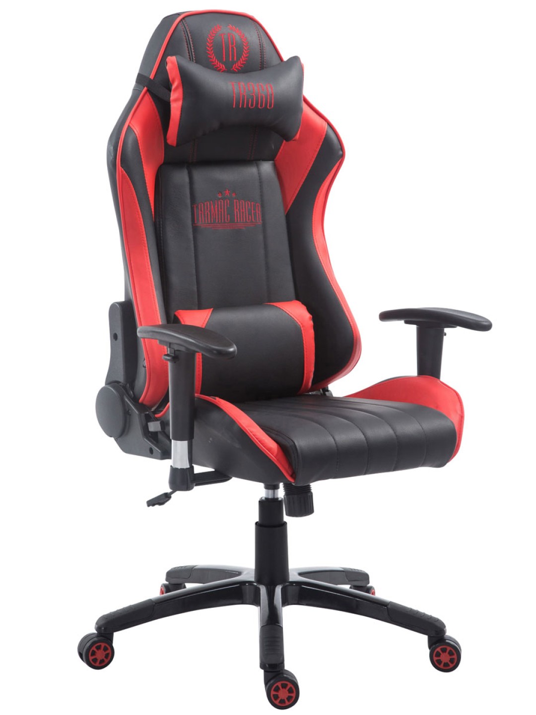 Silla de oficina Racing Shift V2, negro/rojo