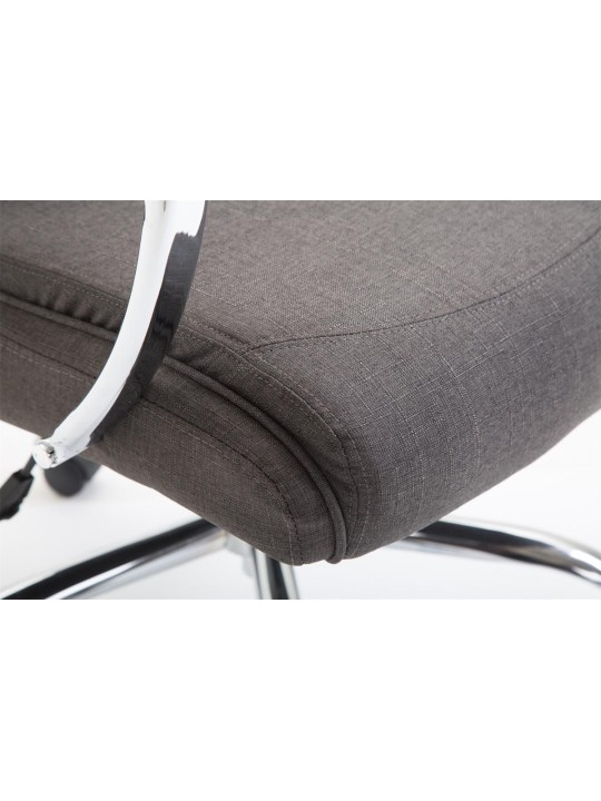 Silla de oficina tela Vaud, gris oscuro Silla de oficina tela Vaud, gris oscuro