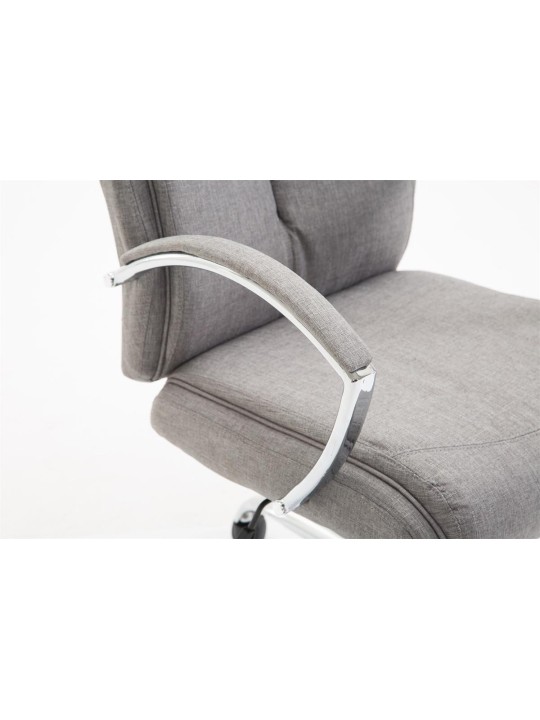 Silla de oficina tela Vaud, gris