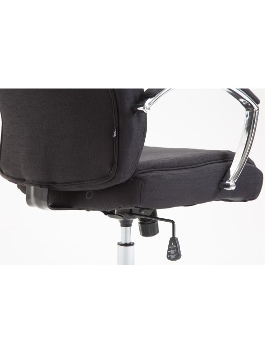 Silla de oficina tela Vaud, negro Silla de oficina tela Vaud, negro
