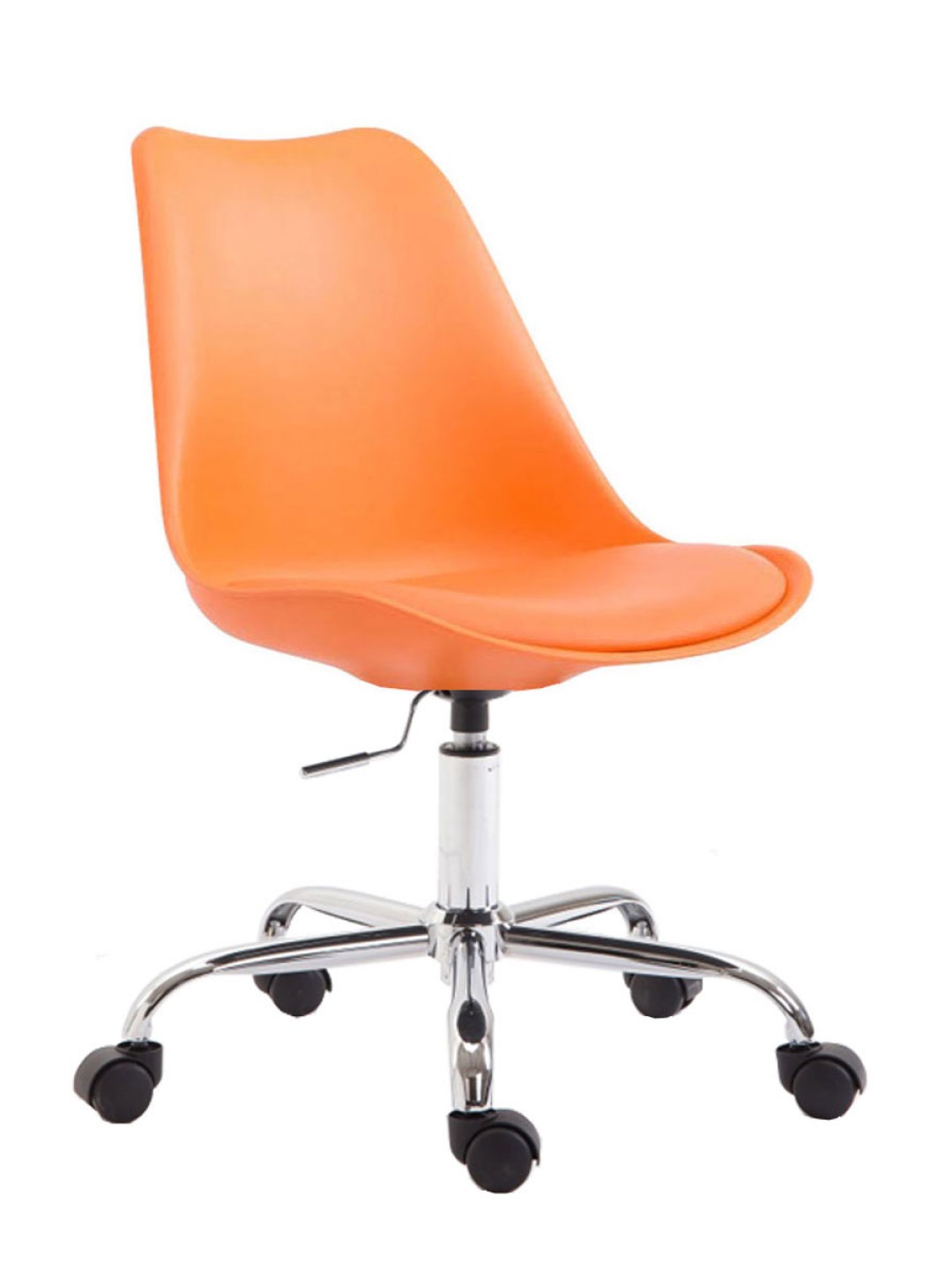 Silla de oficina Toulouse plástico, naranja