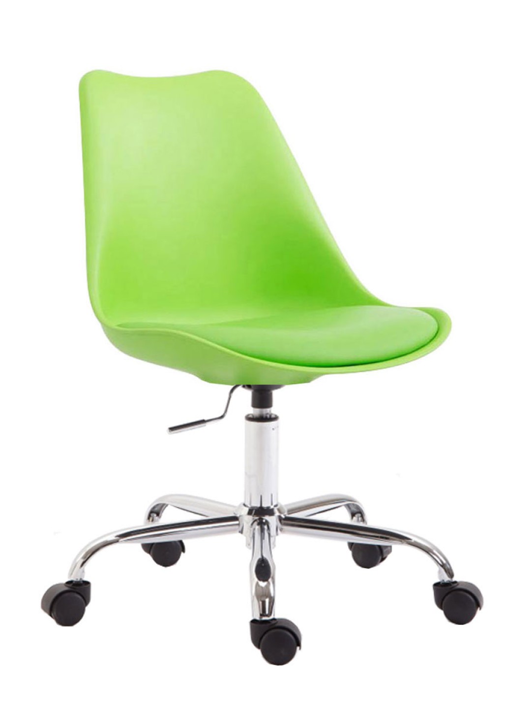 Silla de oficina Toulouse plástico, verde