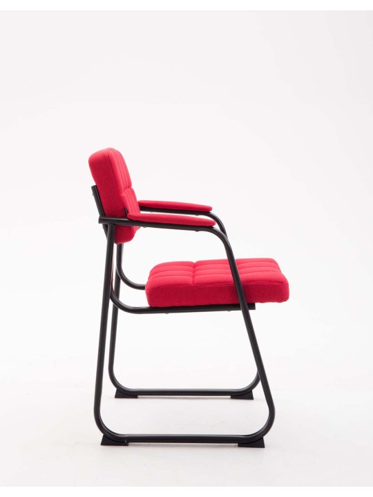 Silla de visita Canadá B tela, rojo Silla de visita Canadá B tela, rojo
