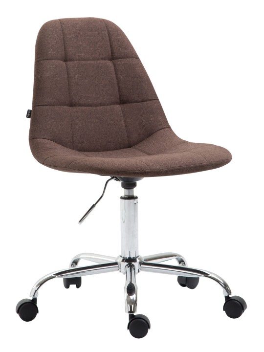 Silla de oficina tela Reims, marrón Silla de oficina tela Reims, marrón