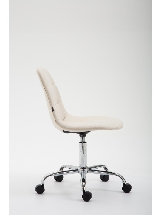 Silla de oficina tela Reims, crema Silla de oficina tela Reims, crema