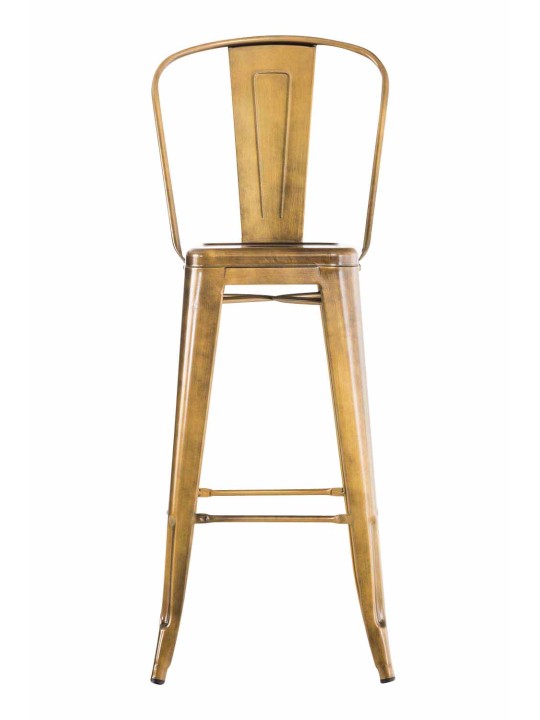 Juego de 2 taburetes de bar Aiden, oro