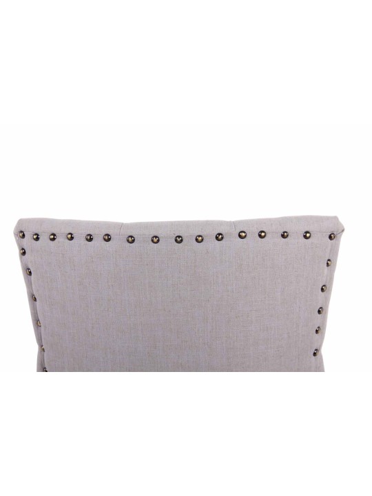 Silla de comedor Aberdeen tela antigua, gris Silla de comedor Aberdeen tela antigua, gris