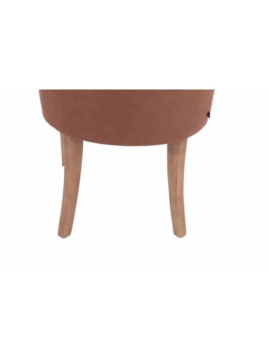 Silla de comedor Aberdeen tela antiguo-claro, marrón Silla de comedor Aberdeen tela antiguo-claro, marrón