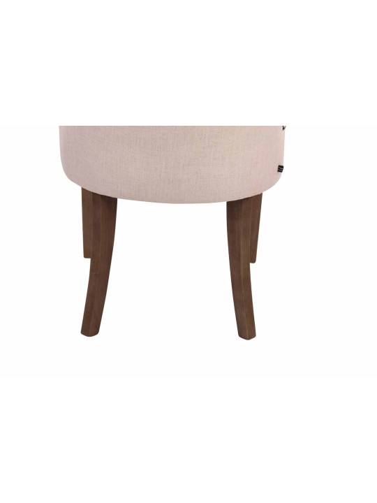 Silla de comedor Aberdeen tela antiguo-claro, crema Silla de comedor Aberdeen tela antiguo-claro, crema