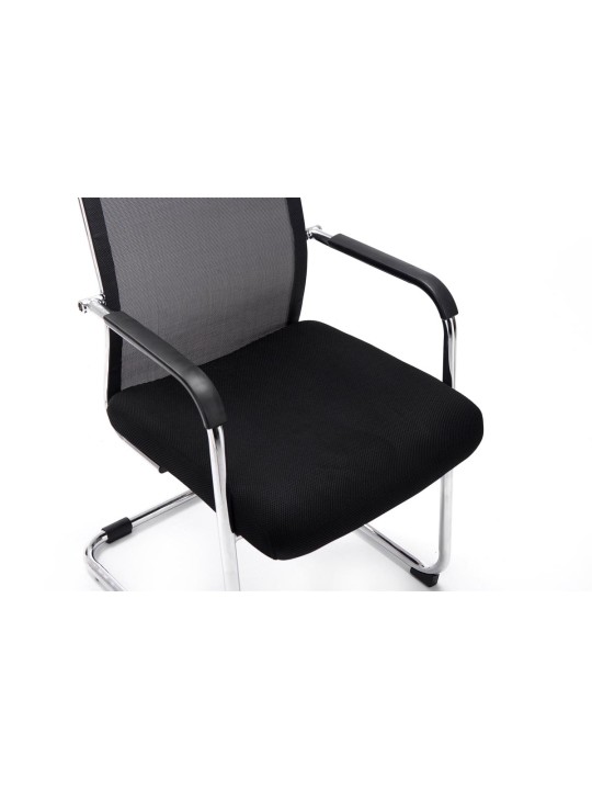 Silla de visita Brenda V2, negro