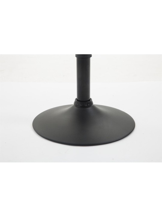 Juego de 2 taburetes de bar tela Braga, gris oscuro