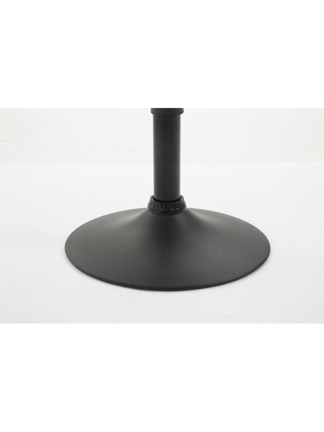 Juego de 2 taburetes de bar tela Braga, negro