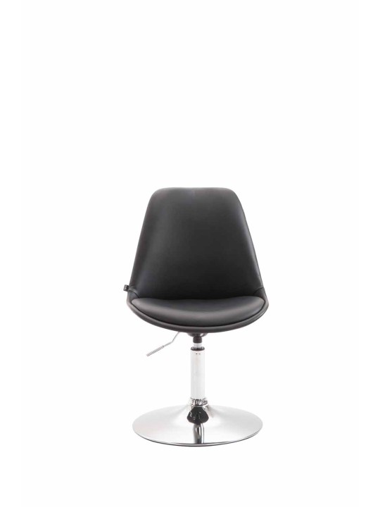 Silla Maverick C símil piel, negro