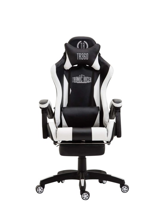 Silla de oficina Ignite piel sintética, negro/blanco