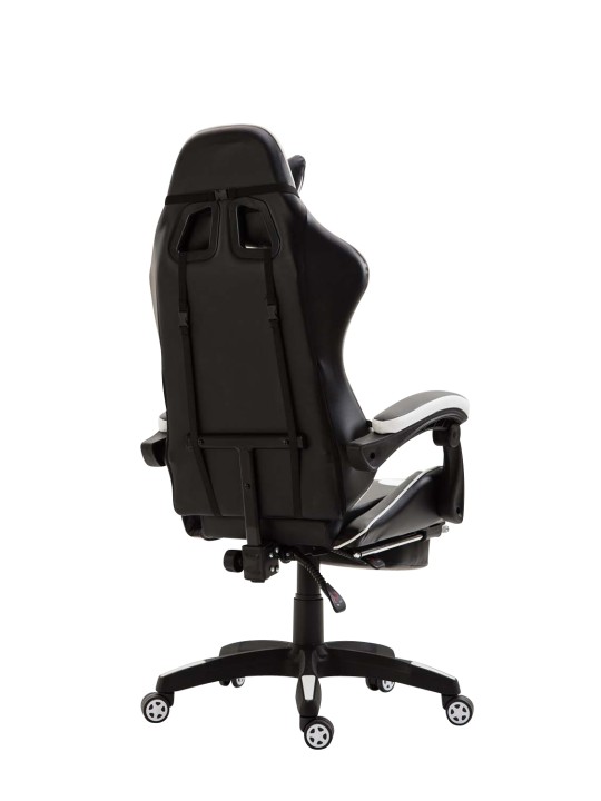 Silla de oficina Ignite piel sintética, negro/blanco