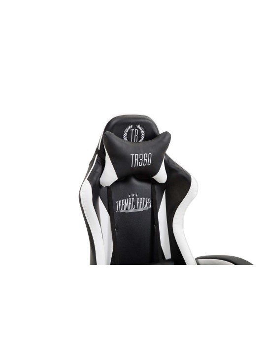 Silla de oficina Ignite piel sintética, negro/blanco