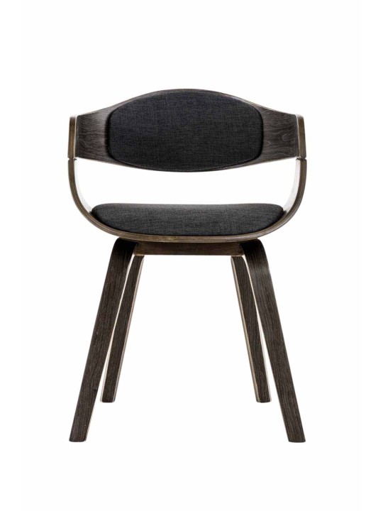 Silla de visita tela Kingston, gris/gris oscuro Silla de visita tela Kingston, gris/gris oscuro