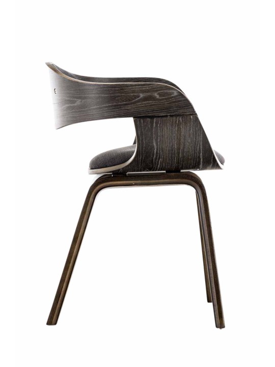 Silla de visita tela Kingston, gris/gris oscuro Silla de visita tela Kingston, gris/gris oscuro